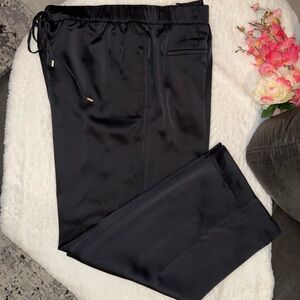 Tommy Bahama Black Satin Pants Size XL